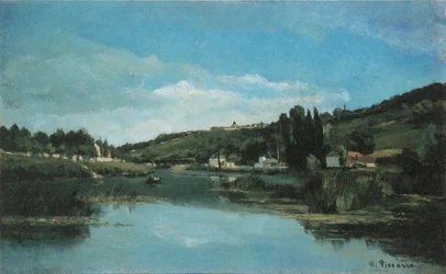 Ufer der Marne in Chennevières